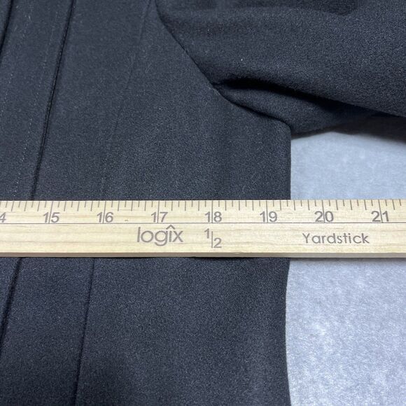 J.Crew Peacoat Jacket Women’s Size 8 Back Double Breasted Button Wool Blend - Picture 11 of 13